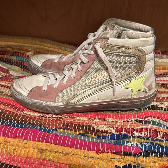 Like new Golden Goose “slide” sneakers. - Picture 3 of 7